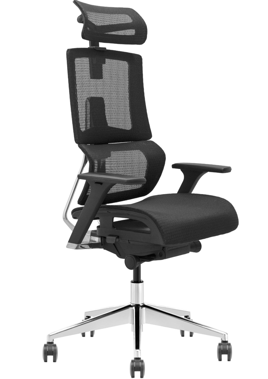 Ergonomischer Bürostuhl, höhenverstellbar, Business Chair, 85x33x65, schwarz (1 Stück)